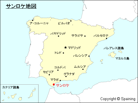 サンロケ地図