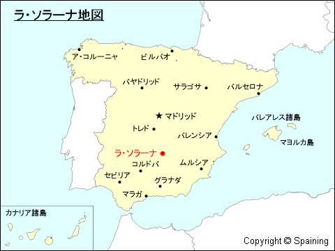 ラ・ソラーナ地図