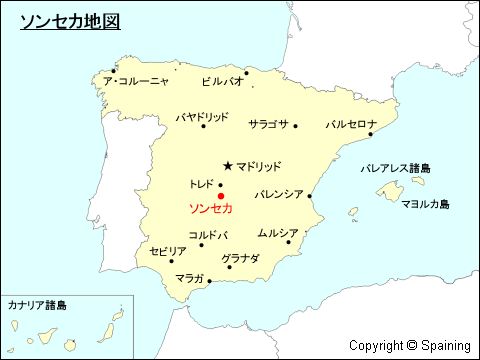 ソンセカ地図