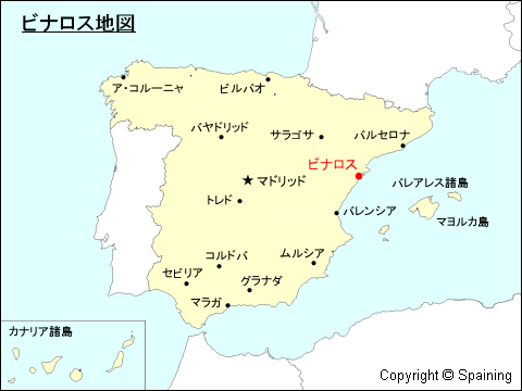 ビナロス地図